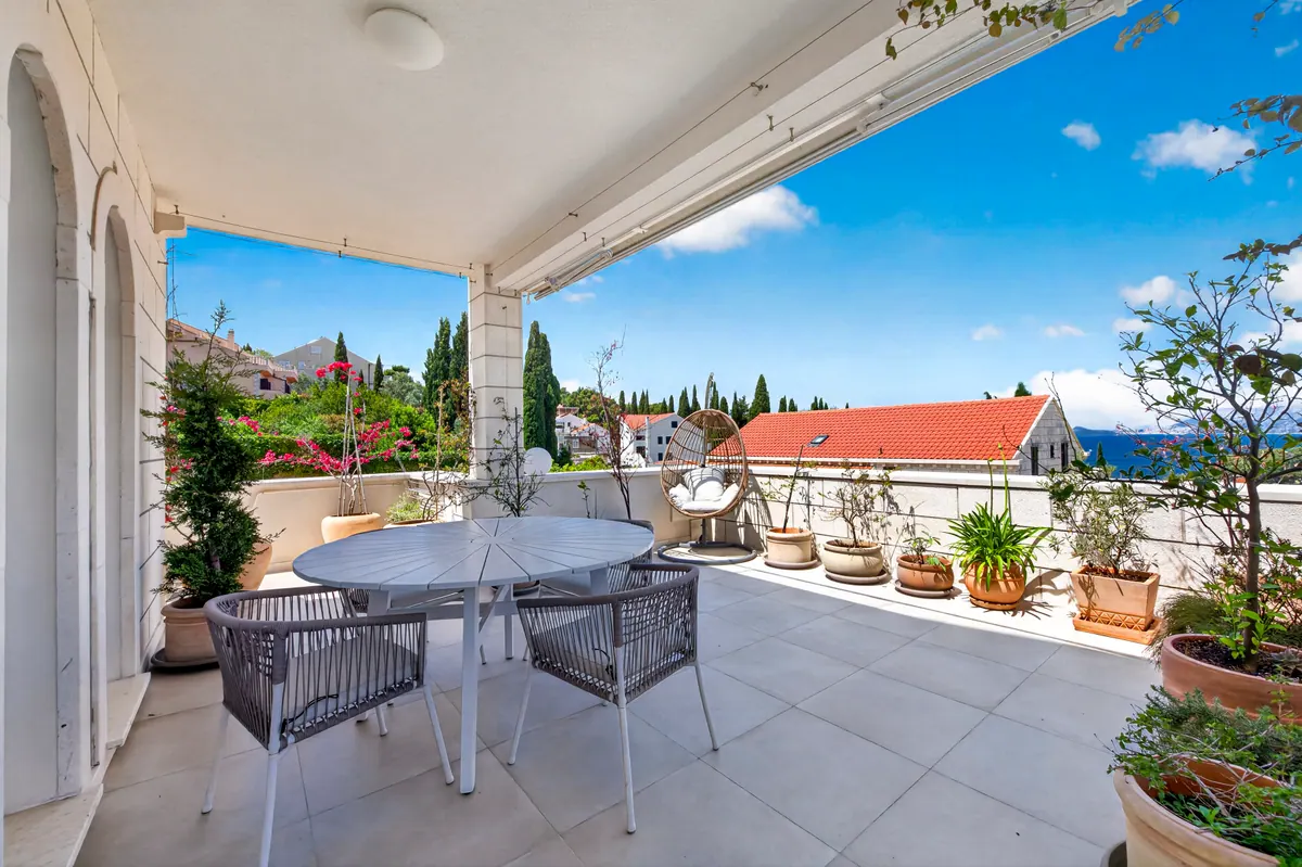 Terrace & jacuzzi