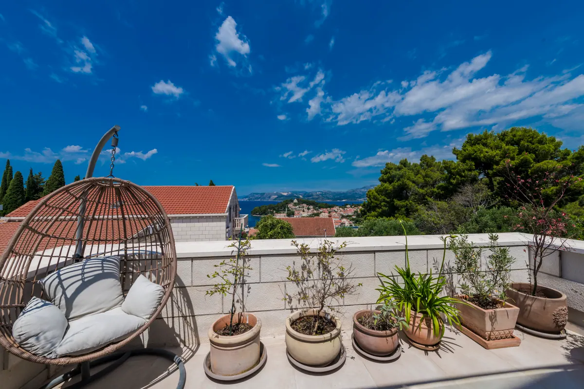 Terrace & jacuzzi