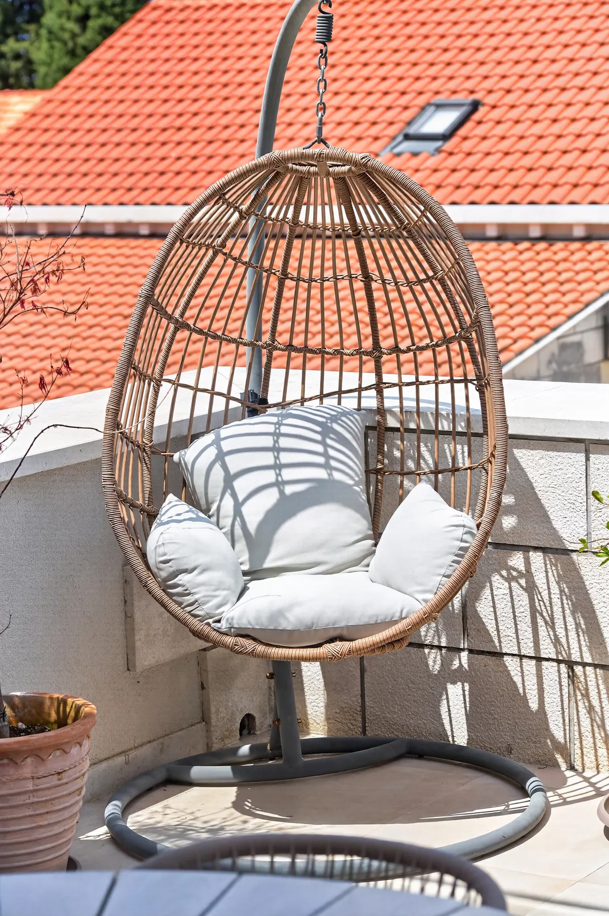 Terrace & jacuzzi